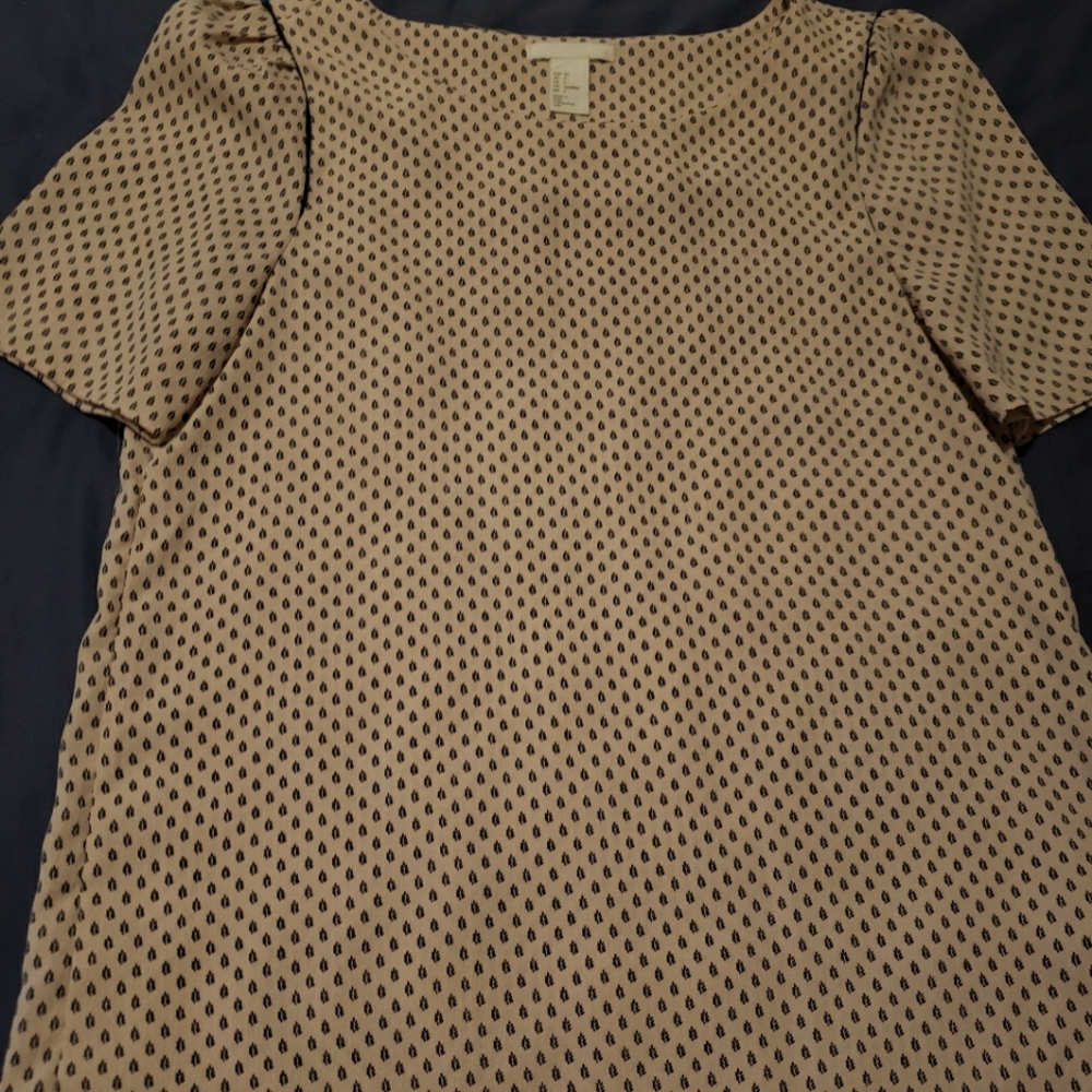 H&M pink blouse